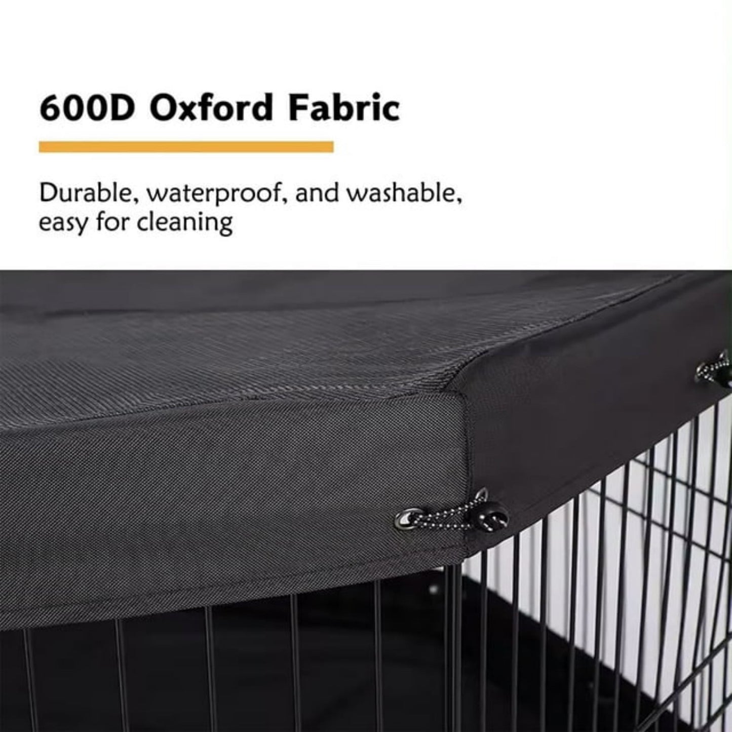 Suchown 24'' High Foldable Metal Dog Playpen – 8 Panels